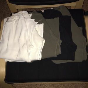 Lot of Canyon River thermal shirts